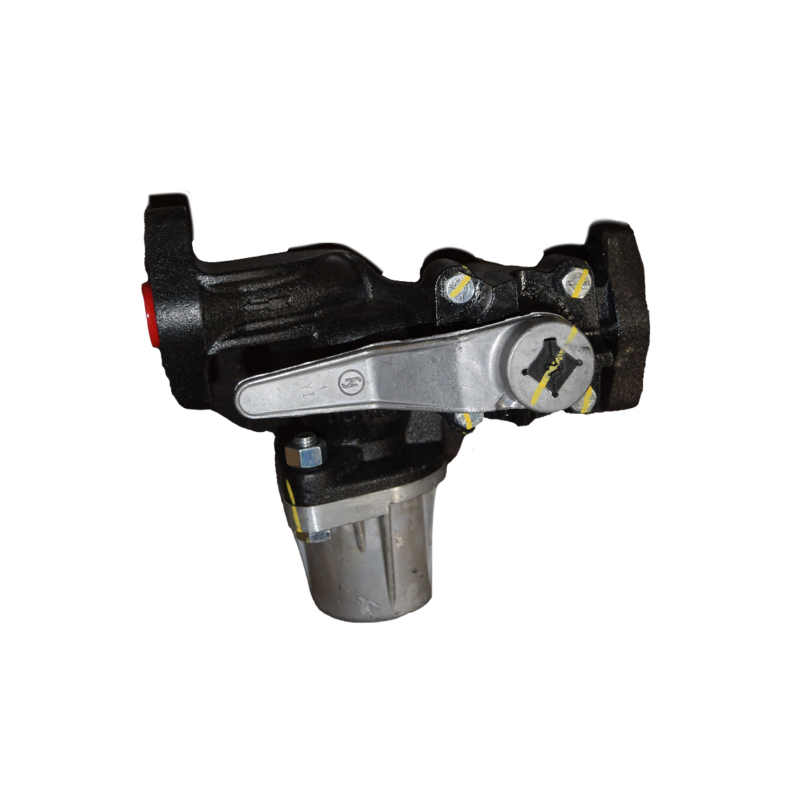 AIR BRAKE PART, COMBINED DIRT COLLECTOR & BALL TYPE CUT OUT COCK