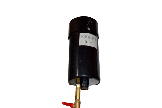 AIR FILTER, FOR 3/4 IN DIA. PIPE, WITH DRAIN VALVE, 10 MICRON FILTER ELEMENT, AND 1 PIECE BOWL (Copy)